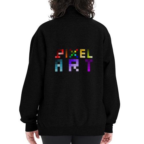 Pixel Art Spectrum - Champion Unisex 1/4 Zip Pullover Sweatshirt
