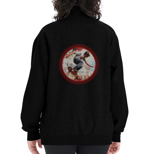 Skateboarding is Life - Champion Unisex 1/4 Zip Pullover Sweatshirt