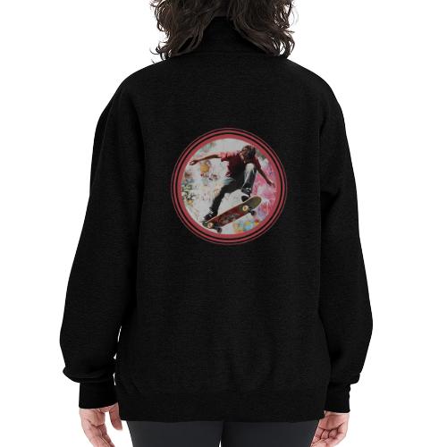 Skateboarding Soul - Champion Unisex 1/4 Zip Pullover Sweatshirt