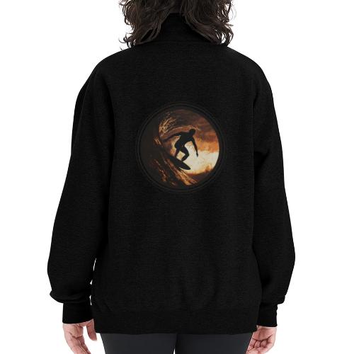 Surfing Spirit - Champion Unisex 1/4 Zip Pullover Sweatshirt