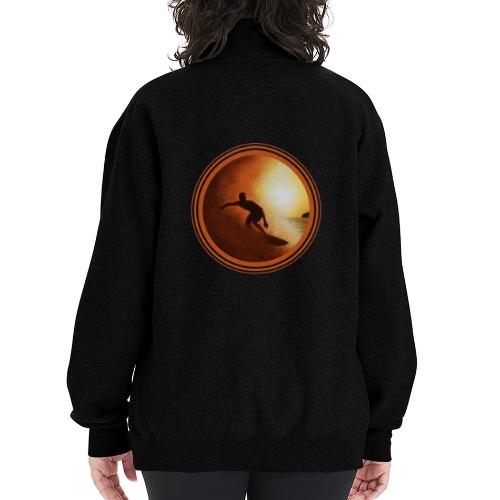 Surfing Vibes - Champion Unisex 1/4 Zip Pullover Sweatshirt