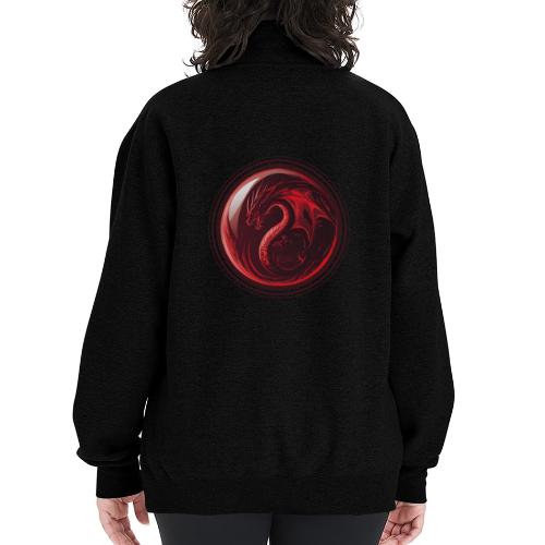 Dragon Orb - Champion Unisex 1/4 Zip Pullover Sweatshirt