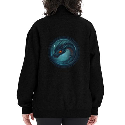Dragon Sphere - Champion Unisex 1/4 Zip Pullover Sweatshirt
