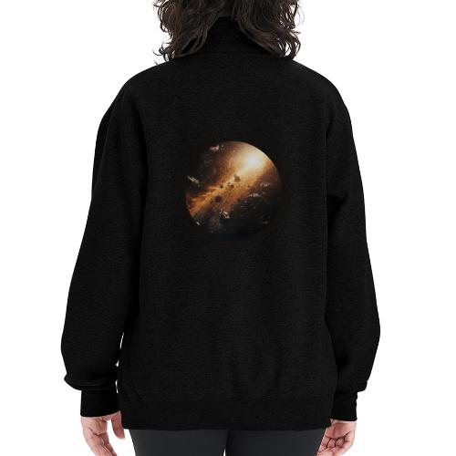 Asteroids Pulse - Champion Unisex 1/4 Zip Pullover Sweatshirt