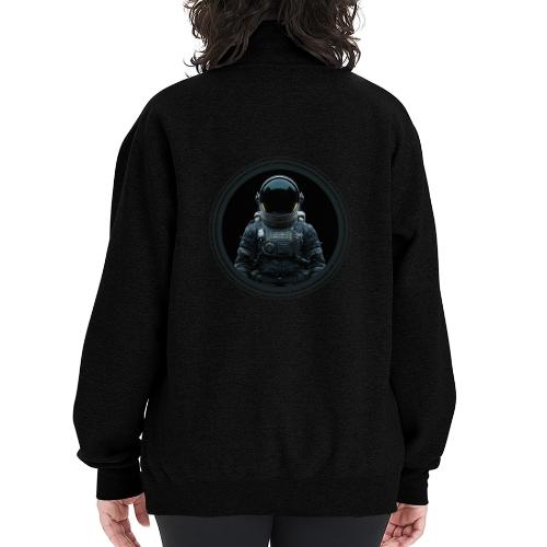 Astronaut: Blast off in style! - Champion Unisex 1/4 Zip Pullover Sweatshirt