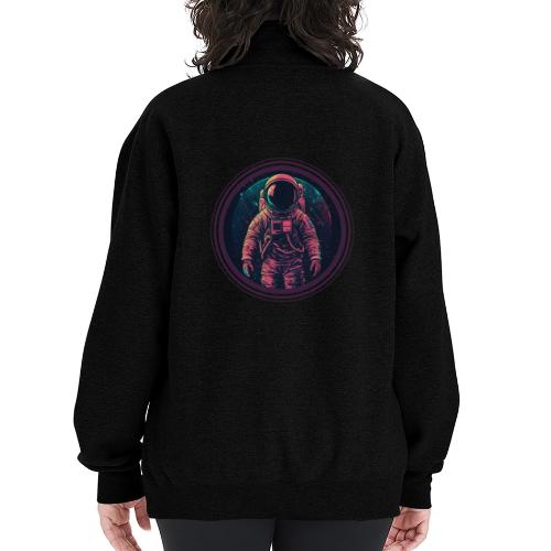 Astronaut: Explore the unknown - Champion Unisex 1/4 Zip Pullover Sweatshirt