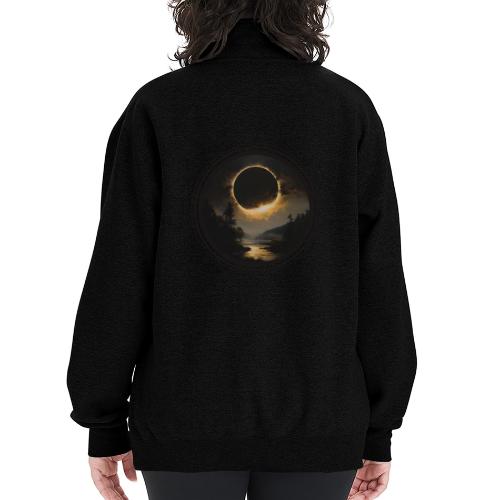 Eclipse: Shadowed Light - Champion Unisex 1/4 Zip Pullover Sweatshirt