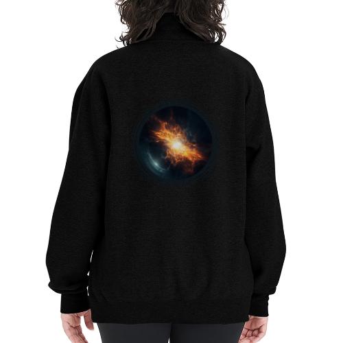 Supernova: cosmic explosion - Champion Unisex 1/4 Zip Pullover Sweatshirt