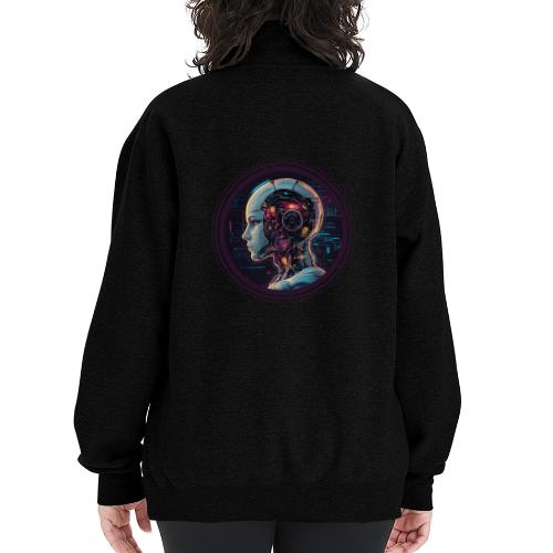Artificial Intelligence (AI): The Future Circuit - Champion Unisex 1/4 Zip Pullover Sweatshirt