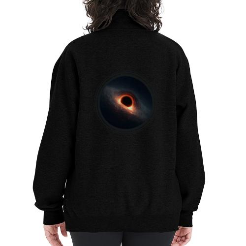 Black Hole Mystery - Champion Unisex 1/4 Zip Pullover Sweatshirt