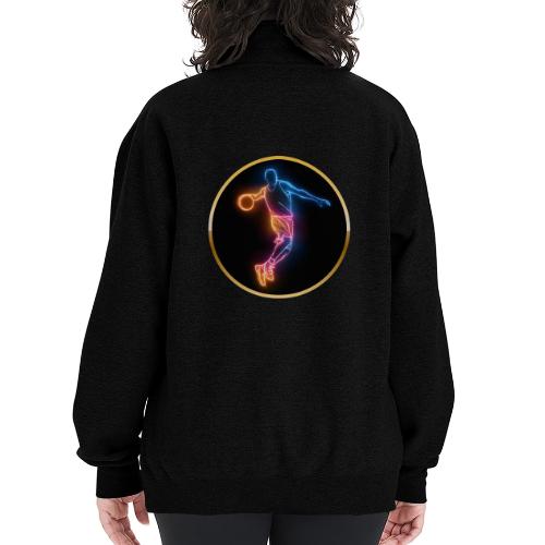 Basketball: Slam Dunk Afterglow - Champion Unisex 1/4 Zip Pullover Sweatshirt