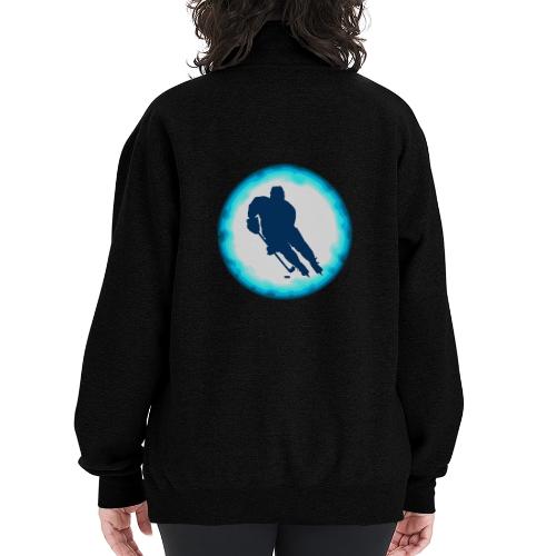 Hockey: Ice Warrior - Champion Unisex 1/4 Zip Pullover Sweatshirt