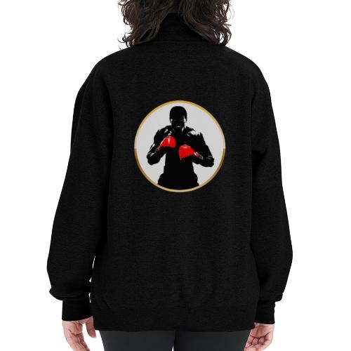 Boxing: Golden Ring Fighter - Champion Unisex 1/4 Zip Pullover Sweatshirt