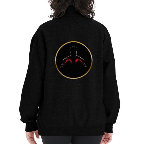 Boxing: Gold Core Muscle - Champion Unisex 1/4 Zip Pullover Sweatshirt
