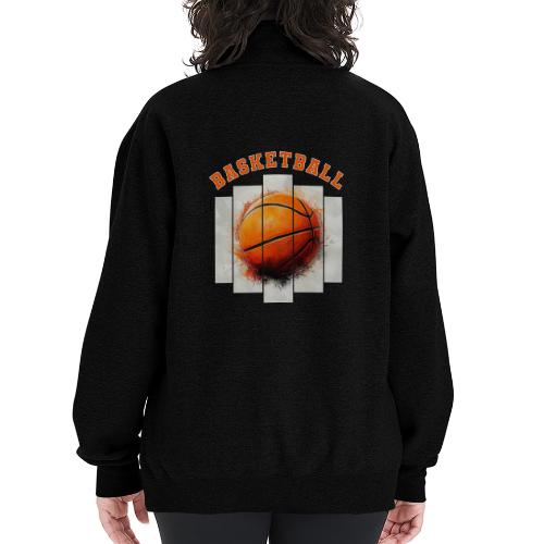 Basketball Element - Champion Unisex 1/4 Zip Pullover Sweatshirt