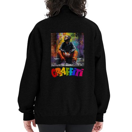 Graffiti: Urban Art - Champion Unisex 1/4 Zip Pullover Sweatshirt