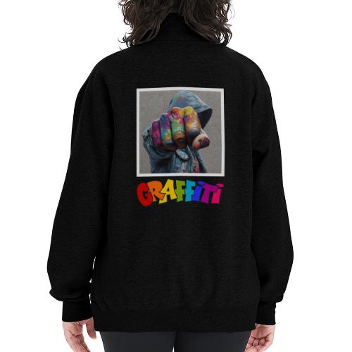 Graffiti: Urban Expression - Champion Unisex 1/4 Zip Pullover Sweatshirt