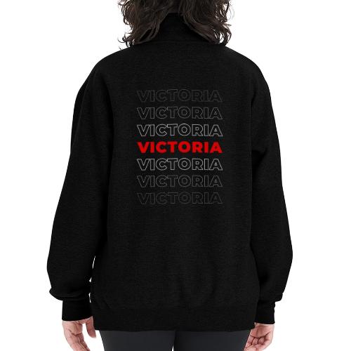 Victoria Vibe - Champion Unisex 1/4 Zip Pullover Sweatshirt