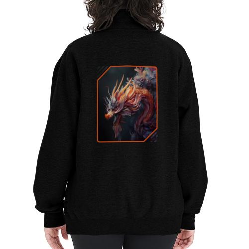 Dragon Dreams - Champion Unisex 1/4 Zip Pullover Sweatshirt