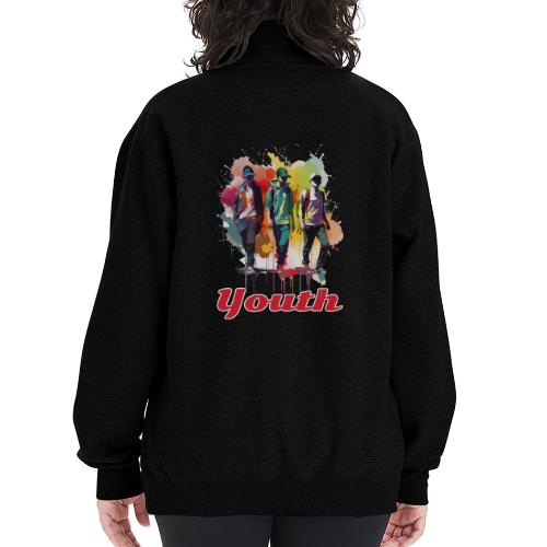 Forever Youthful - Champion Unisex 1/4 Zip Pullover Sweatshirt