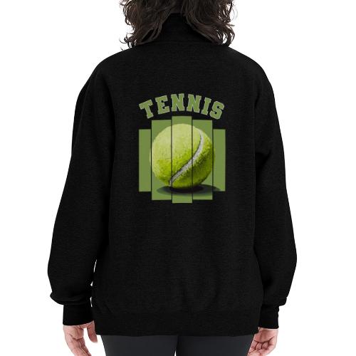 Tennis Minimal - Champion Unisex 1/4 Zip Pullover Sweatshirt