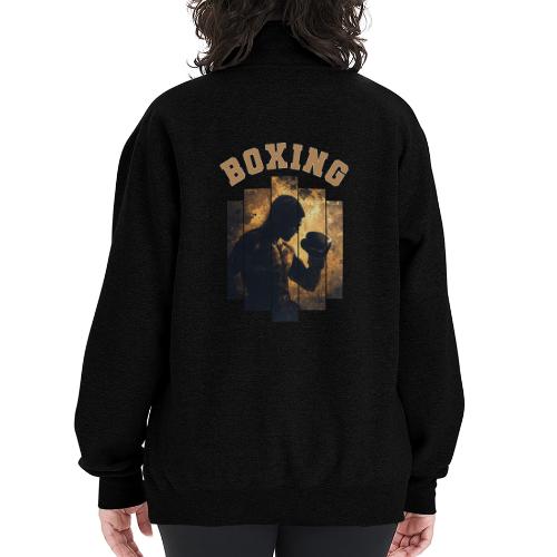 The Art of Boxing - Champion Unisex 1/4 Zip Pullover Sweatshirt