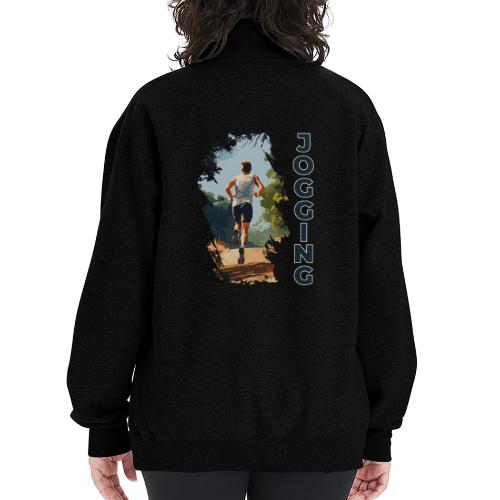 Jogging Vibes - Champion Unisex 1/4 Zip Pullover Sweatshirt