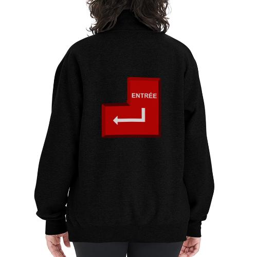 Press Enter - Champion Unisex 1/4 Zip Pullover Sweatshirt