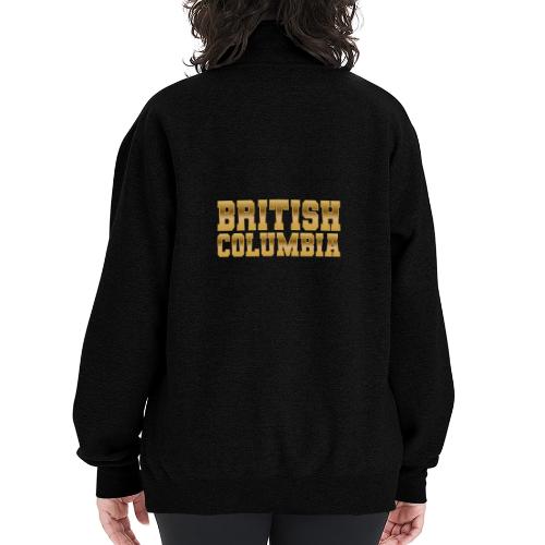 British Columbia - Champion Unisex 1/4 Zip Pullover Sweatshirt