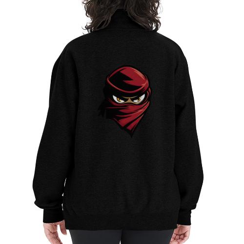 Scarlet Shadow Ninja - Champion Unisex 1/4 Zip Pullover Sweatshirt
