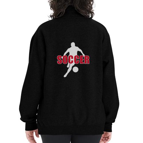 Power Kick Soccer - Champion Unisex 1/4 Zip Pullover Sweatshirt