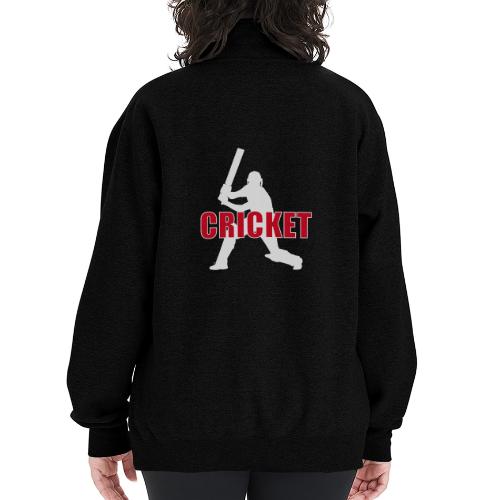 Power Play Cricket - Champion Unisex 1/4 Zip Pullover Sweatshirt