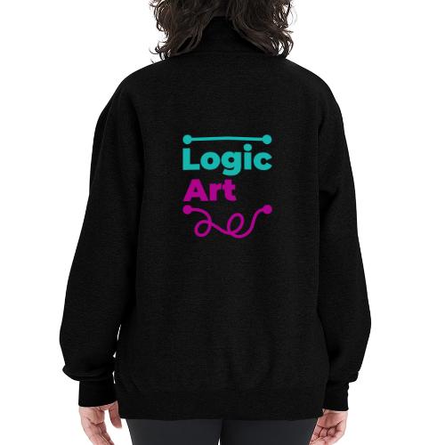Art vs Logic - Champion Unisex 1/4 Zip Pullover Sweatshirt