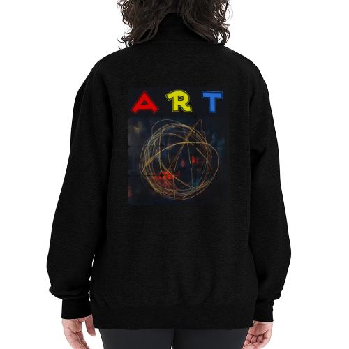 Echoes of Art - Champion Unisex 1/4 Zip Pullover Sweatshirt