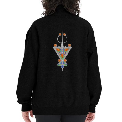 Amazigh: Tazerzit Heritage - Champion Unisex 1/4 Zip Pullover Sweatshirt