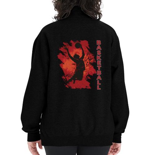 Basketball Soul - Champion Unisex 1/4 Zip Pullover Sweatshirt