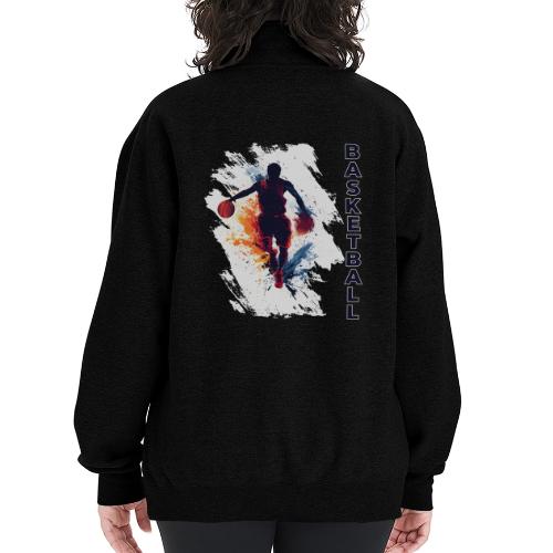 Basketball Hustle - Champion Unisex 1/4 Zip Pullover Sweatshirt