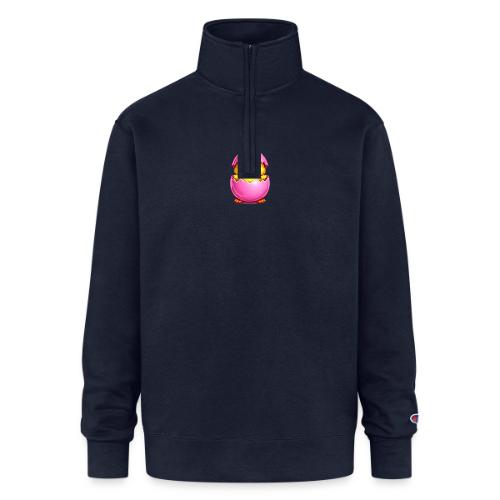 Easter Chick Pink - Champion Unisex 1/4 Zip Pullover Sweatshirt