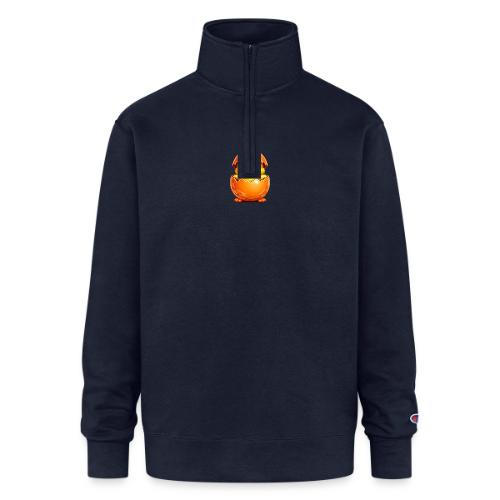 Easter Chick Orange - Champion Unisex 1/4 Zip Pullover Sweatshirt