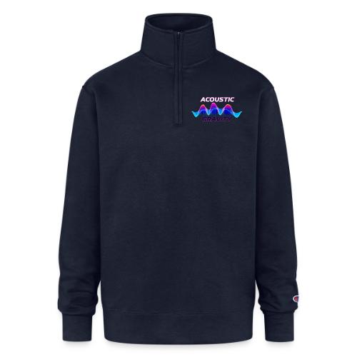 Acoustic Gravity Wave - Champion Unisex 1/4 Zip Pullover Sweatshirt