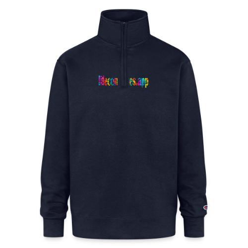 Life Continues Large Tie-dye 2 - Champion Unisex 1/4 Zip Pullover Sweatshirt
