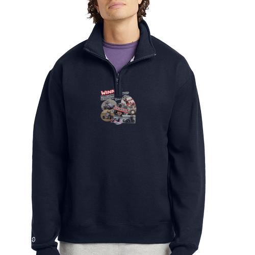 Luke Hall - Eldora Speedway FFN#1 Design 2 - Champion Unisex 1/4 Zip Pullover Sweatshirt