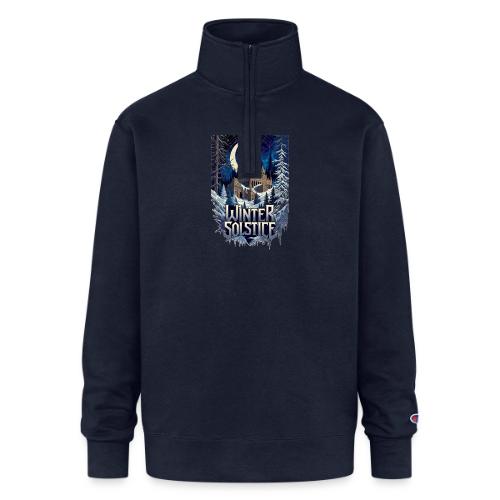 Gothic Solstice T-Shirt, Premium - Champion Unisex 1/4 Zip Pullover Sweatshirt