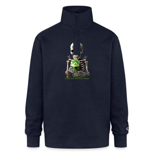 Eternal Stout Skeleton Graphic Tee - Champion Unisex 1/4 Zip Pullover Sweatshirt