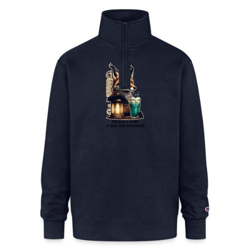 Sly Fox One More Round Tee - Champion Unisex 1/4 Zip Pullover Sweatshirt