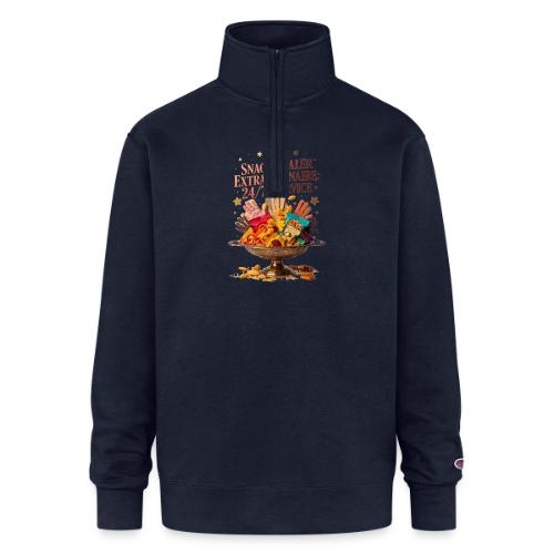 Snack Dealer Extraordinaire Tee, Mum Gift - Champion Unisex 1/4 Zip Pullover Sweatshirt