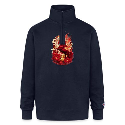 Year of the Horse Ascent T Shirt, Lunar New Year - Champion Unisex 1/4 Zip Pullover Sweatshirt
