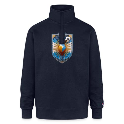 Argentina Hornero Soccer T Shirt, Football Gift - Champion Unisex 1/4 Zip Pullover Sweatshirt