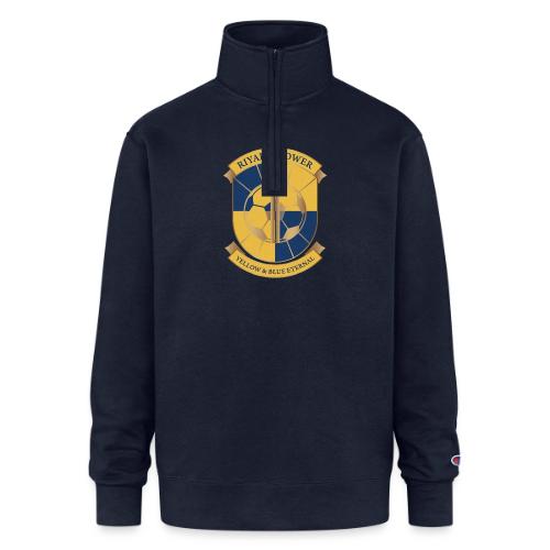 Riyadh Tower Premium T Shirt, Football Pride Gift - Champion Unisex 1/4 Zip Pullover Sweatshirt