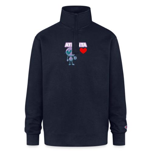 Smoon City_Atlanta - Champion Unisex 1/4 Zip Pullover Sweatshirt